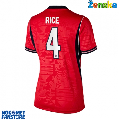Engleska Declan Rice #4 Gostujuci Dres za Ženska SP 2026 Kratak Rukav